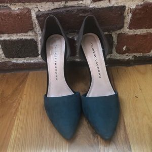 Chinese Laundry Dorsay Color Block Heels